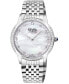 ფოტო #1 პროდუქტის Women's Airolo Silver-Tone Stainless Steel Watch 36mm