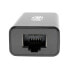 Фото #3 товара Tripp U436-06N-GB USB-C to Gigabit Network Adapter with Thunderbolt 3 Compatibility - Black - Black - Vietnam - CE - FCC - REACH - 0 - 45 °C - -10 - 70 °C - 22.7 mm