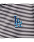 ფოტო #5 პროდუქტის Women's Black Los Angeles Dodgers Aubrey Stripe Block IslandZone Half-Zip Jacket