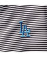 Women's Black Los Angeles Dodgers Aubrey Stripe Block IslandZone Half-Zip Jacket