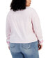 Trendy Plus Size Long-Sleeve Barbie University Tee