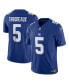 Фото #1 товара Men's Kayvon Thibodeaux Royal New York Giants Vapor F.U.S.E. Limited Jersey