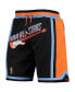 ფოტო #3 პროდუქტის Men's Black NBA 1996-97 Hardwood Classics Just Don Authentic Shorts