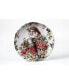 Christmas Story 4 Piece Dessert Plate