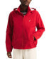 Men’s Classic Rainbreaker Hooded Zip-Front Lightweight Jacket