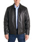 ფოტო #1 პროდუქტის Men's Classic Leather Jacket