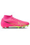 Фото #1 товара Zoom Superfly 9 Academy Fg/mg Erkek Pembe Futbol Krampon Dj5625-605