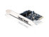 Фото #1 товара Conceptronic PCI Express Card SATA 600 - PCIe - SATA - eSATA - Black - China - ASMedia ASM1061 - 6 Gbit/s