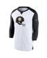 Фото #3 товара Men's White, Black Pittsburgh Steelers Rewind 3/4-Sleeve T-shirt