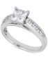 Фото #5 товара Diamond 3-Pc. Bridal Set (2-1/10 ct. t.w.) in 14k White Gold