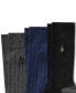 ფოტო #2 პროდუქტის Men's 3-Pk. Soft Touch Rib Dress Socks