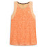 Фото #1 товара Puma Train Favorite Graphic Crew Neck Athletic Tank Top Womens Orange Casual At