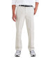 Men's Signature Straight Fit Iron Free Khaki Pants with Stain Defender