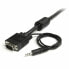 VGA Cable Startech MXTHQMM5MA Black