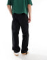 Jack & Jones Bill Barkley wide fit cargo trouser in black