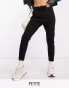 Фото #1 товара Vero Moda Petite tie waist tapered joggers in black