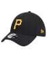 Фото #1 товара Men's Black Pittsburgh Pirates Active Pivot 39Thirty Flex Hat