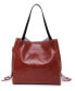 Women's Genuine Leather Daisy Tote Bag