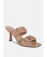 ფოტო #3 პროდუქტის Women's Lady Lynn Gather Around Slip-On Heeled Sandals