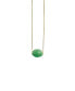 Фото #1 товара seree turtur — Jade stone pendant necklace