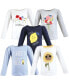 ფოტო #1 პროდუქტის Baby Girls Long Sleeve T-Shirts, Wildflowers