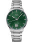 ფოტო #1 პროდუქტის Unisex Swiss Automatic Commander Stainless Steel Bracelet Watch 44mm