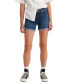 Фото #1 товара Women's Mid Rise Mid-Length Stretch Shorts