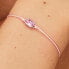 Fancy Vibrant Pink Cubic Zirconia Lace Bracelet FVP110