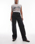 Фото #1 товара Selected Femme Wide fit jeans in black wash