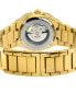 ფოტო #3 პროდუქტის Men's Potente Swiss Automatic Gold-Tone Stainless Steel Watch 40mm