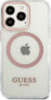 Фото #3 товара Guess Guess GUHMP13LHTRMP iPhone 13 Pro / 13 6,1" różowy/pink hard case Metal Outline Magsafe