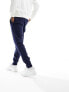 Фото #9 товара Polo Ralph Lauren Sports capsule flag logo cuffed joggers in navy