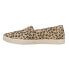 Фото #3 товара TOMS Avalon LeopardCheetah Slip On Womens Beige Sneakers Casual Shoes 10016326T