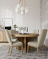 Фото #2 товара Davie 54" Round Dining 5pc Set (Table + 4 Upholstered Side Chair)