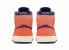 Фото #5 товара Кроссовки Nike Air Jordan 1 Mid Turf Orange Blue Void (W) (Оранжевый)