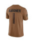 Фото #3 товара Men's Ahmad Sauce Gardner Brown Distressed New York Jets 2023 Salute To Service Limited Jersey