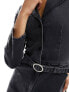 & Other Stories denim wide leg jumpsuit in dark grey wash