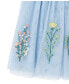 Baby Girl Flower and Butterfly Embroidery Dress