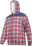 Lahti Pro koszula flanelowa ocieplana czerwono-granatowa "2XL" (L4180705)