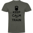 KRUSKIS Keep Calm And Train short sleeve T-shirt