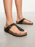 Birkenstock Gizeh toepost sandals in black 35 - фото #5