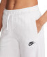 ფოტო #3 პროდუქტის Women's Sportswear Club Fleece Mid-Rise Wide-Leg Sweatpants