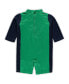 Фото #3 товара Toddler Boys and Girls Green, Navy Notre Dame Fighting Irish Wave Runner Wetsuit