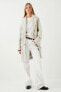 Фото #1 товара Кардиган Koton Grey Melange Long Coat