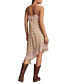 ფოტო #2 პროდუქტის Women's Mixed Print Ruffle Midi Dress