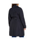 Plus Size Classic Corset Trench coat