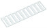 Фото #1 товара WAGO 793-581 - Terminal block markers - 100 pc(s) - White - 5 mm - 8.5 g