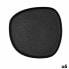 Фото #1 товара Плоская тарелка Bidasoa Fosil Чёрный Керамика Квадратный 26,3 x 25,5 x 2,4 cm (6 штук)