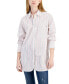 ფოტო #1 პროდუქტის Women's Striped Tunic Shirt