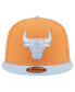 Men's Orange/Light Blue Chicago Bulls 2-Tone Color Pack 9fifty Snapback Hat